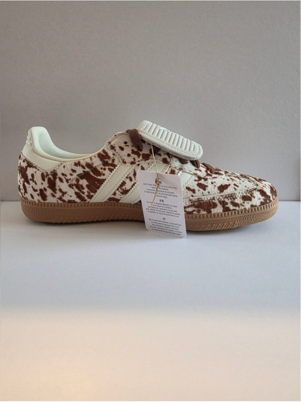 Adidas Samba LT Cow Print Women’s 8.5 New With Box - Picture 3 of 5